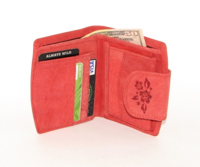 Гаманець жіночий Always Wild N26-CH RED FL Гаманець жіночий Always Wild N26-CH RED FL